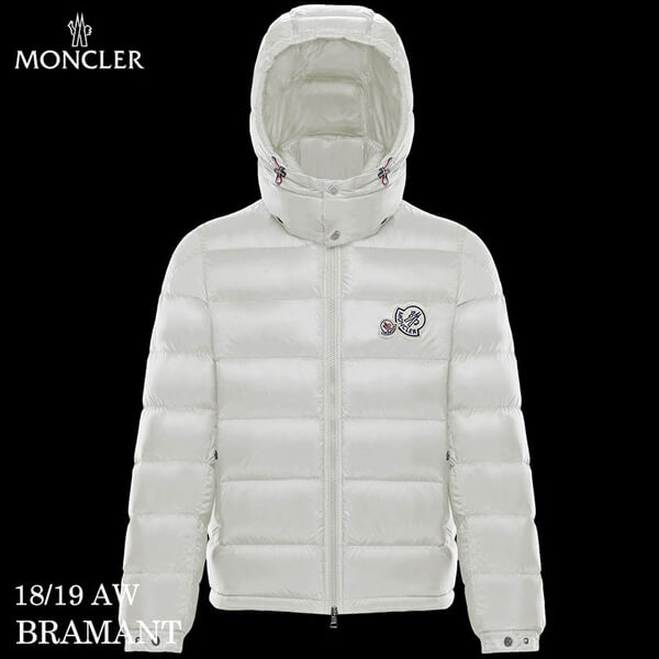 モンクレールスーパーコピー 2018秋冬新作 MONCLER★BRAMANT_ホワイト